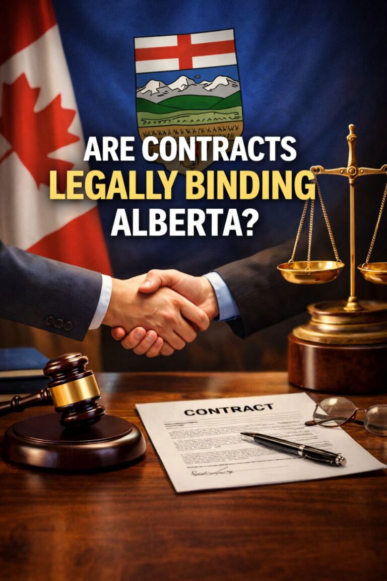Are Contracts Legally Binding Alberta