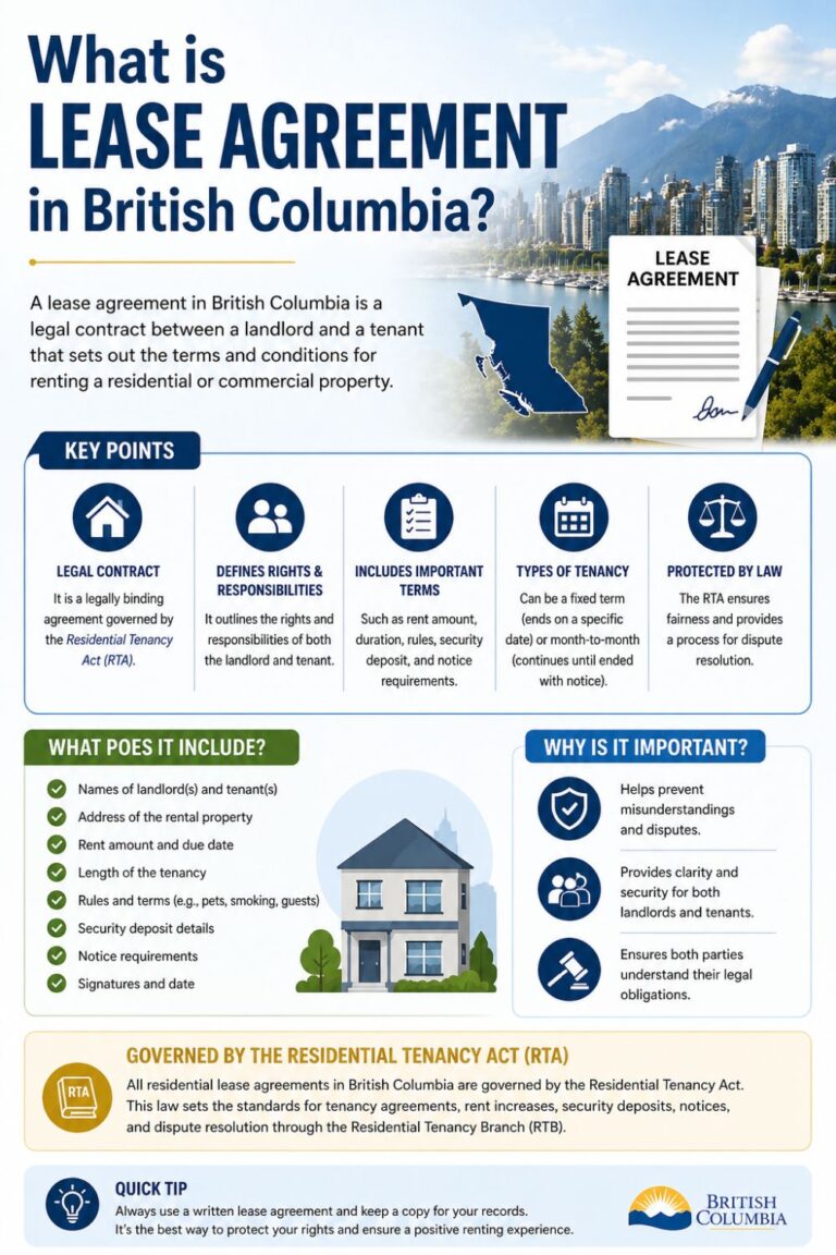 What is Lease Agreement British Columbia