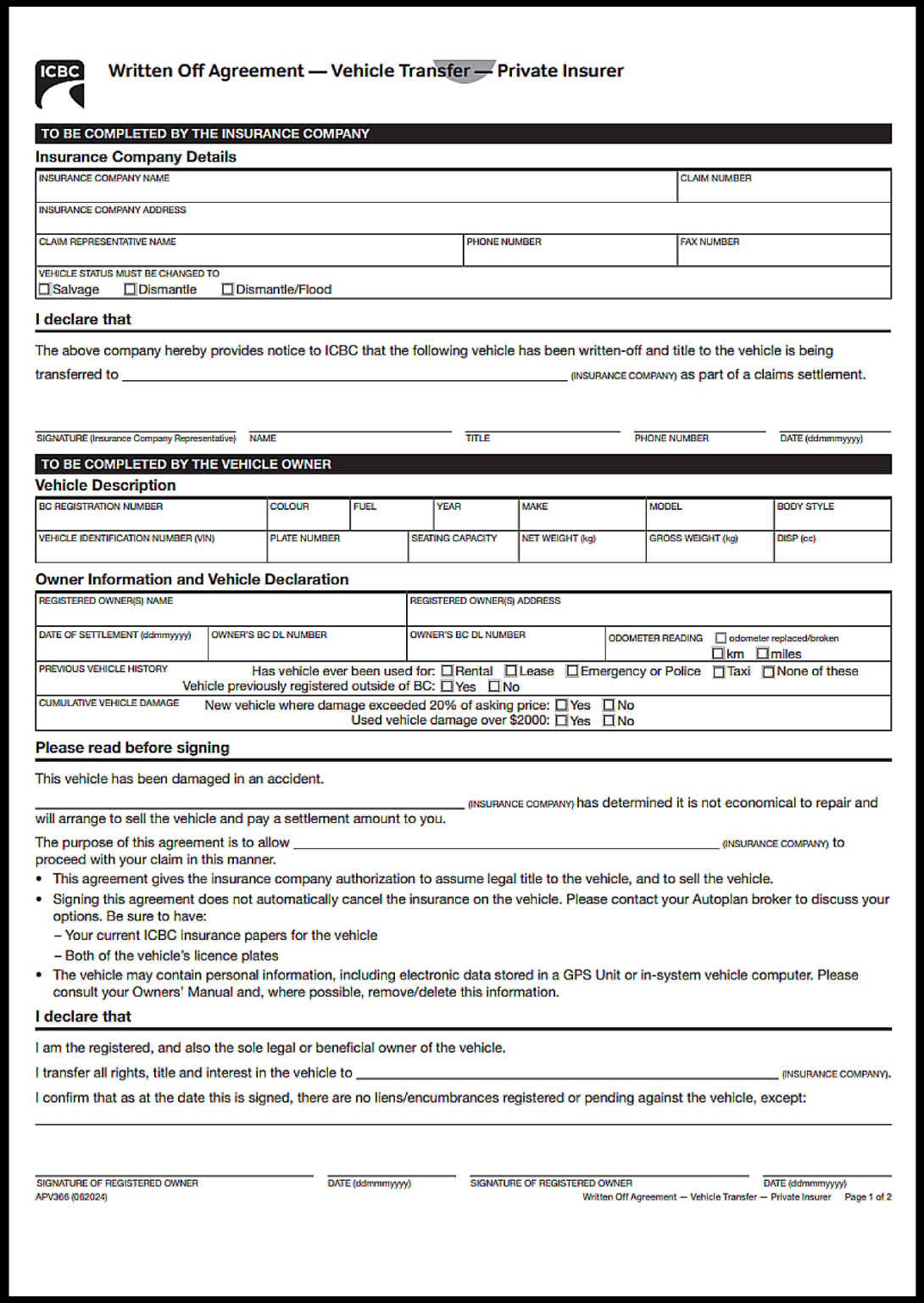 Free British Columbia Bill of Sale Template & Guide - Legal Templates ...
