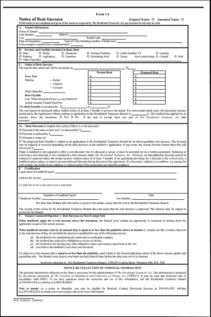 Free Manitoba Trailer Bill of Sale Template